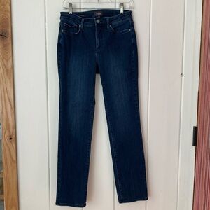 NYDJ Sheri Slim stretch straight leg jeans